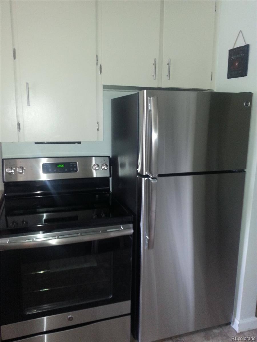 New stainless appliances