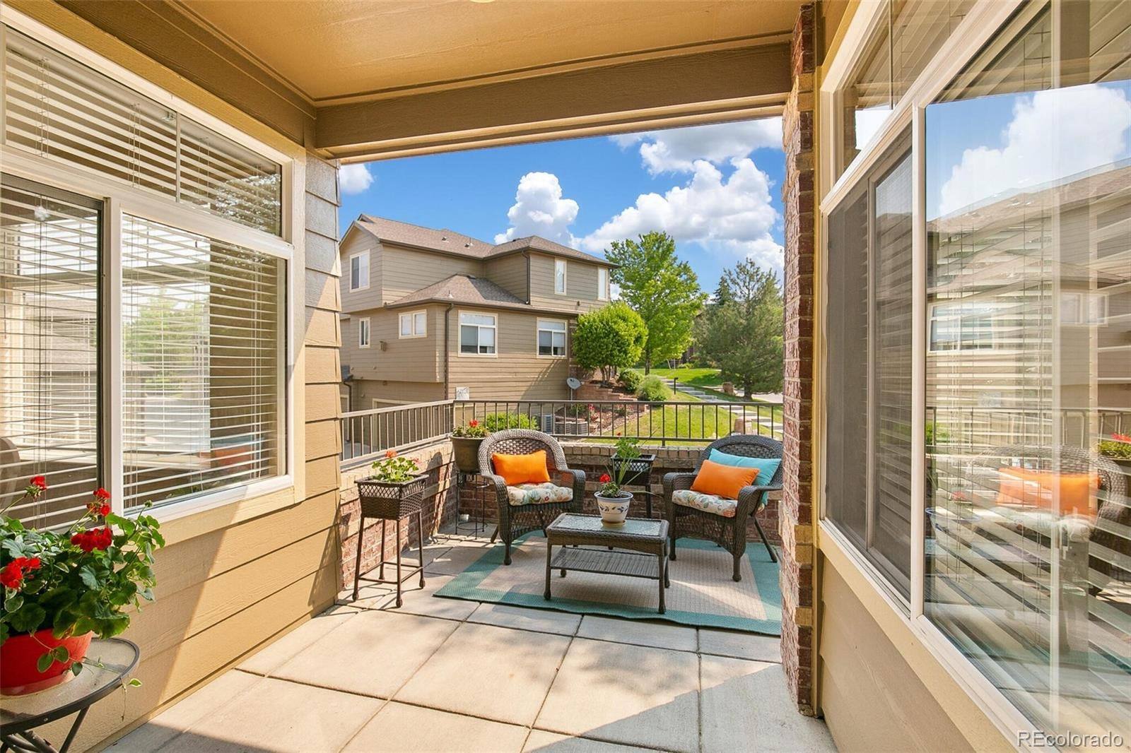 Covered patio
